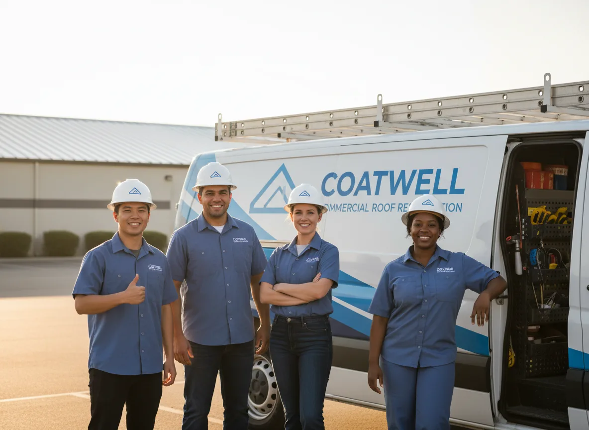 Commercial roof coating company in Highland, NY